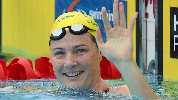 Cate Campbell is again the swimmer of the year.