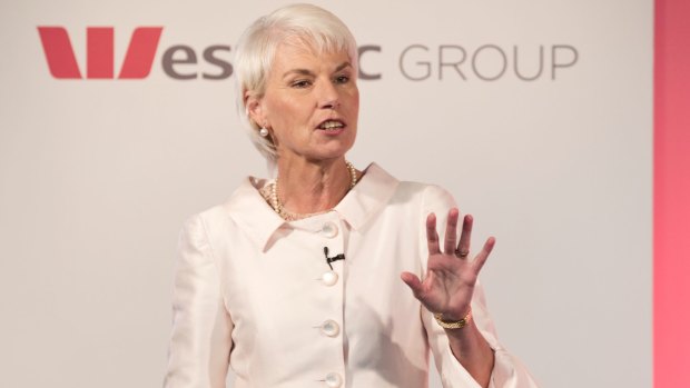 Leader: Gail Kelly put her money where her mouth was on the gender pay gap.