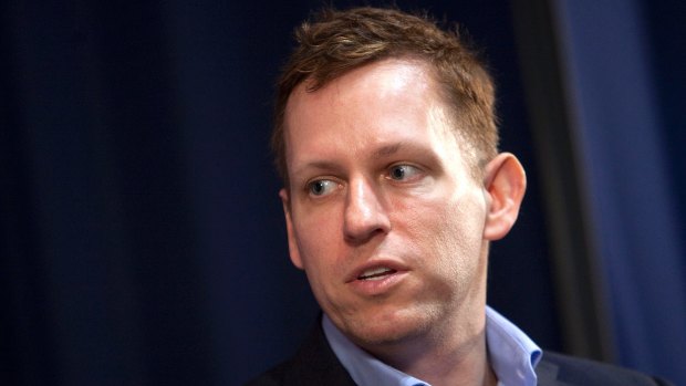 Investor Peter Thiel.