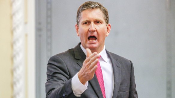 Opposition Leader Lawrence Springborg.