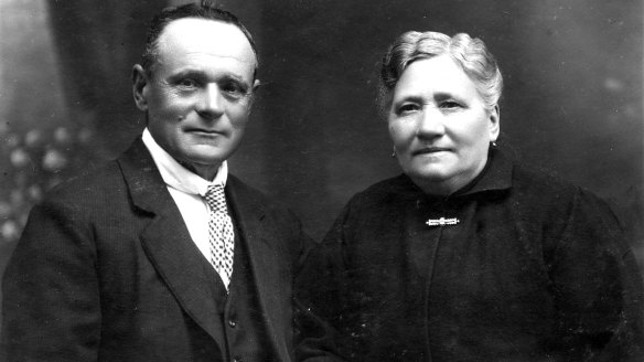 Joseph and Maria Canals, founders of Canals Seafoods, in 1922.