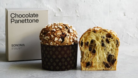 This Christmas, Sonoma Bakery has listened to customers and delivered a decadent chocolate sourdough panettone. 