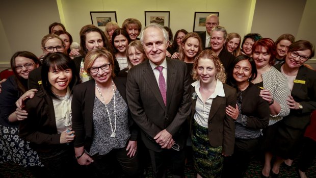 One obvious place for Turnbull to start is with women.