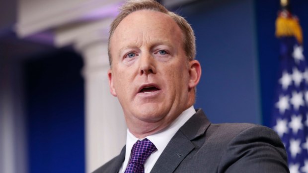 Sean Spicer resigned as White House press secretary over Anthony Scaramucci's appointment.