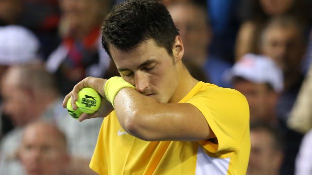 Aiming for the top 10: A new and improved Bernard Tomic.
