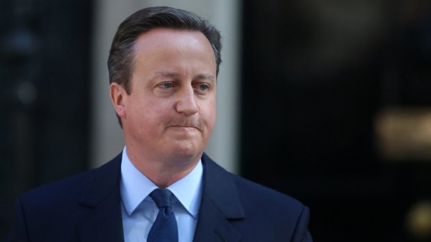 David Cameron has announced he's leaving parliament, effective immediately.