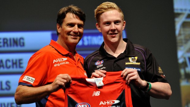 Melbourne secured Clayton Oliver with the No.4 draft selection in 2015.