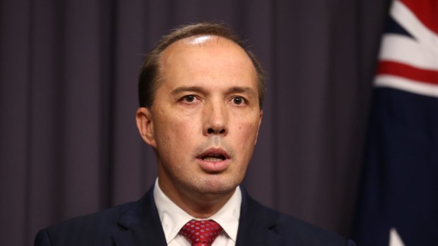 Immigration Minister Peter Dutton.