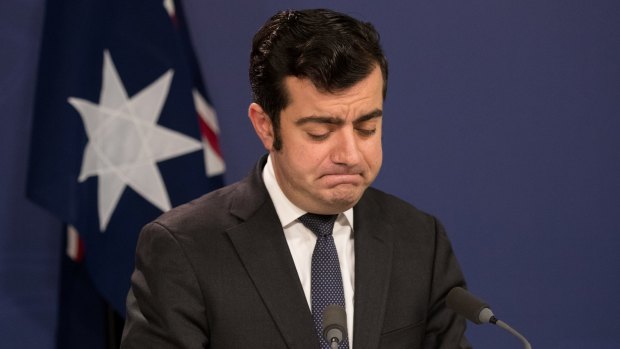 Sam Dastyari announces his resignation from Parliament.