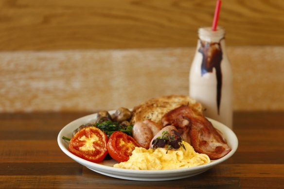 Kickstart your day with the Big Breakie from this new Revesby cafe.