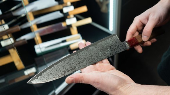Japanese knives at Chef's Armoury.