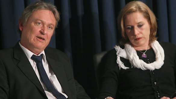 Peter and Fran Hofstee, parents of Dean Hofstee who was run down and killed by drunk driver Paneet Paneet.