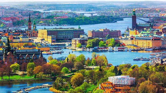 Old Town in Stockholm, 