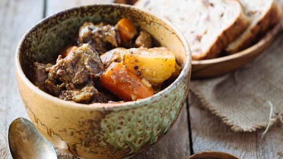 Brown butter beef stew. 