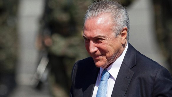 Brazilian President Michel Temer denies all wrongdoing.