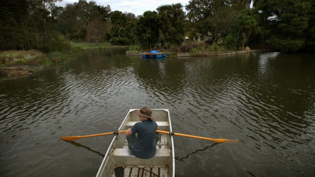 Troubled waters: A pay dispute has hit the Royal Botanic Gardens.