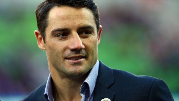 Cooper Cronk was suited up for the Maroons in Game II but this time he'll be pulling on the footy boots.