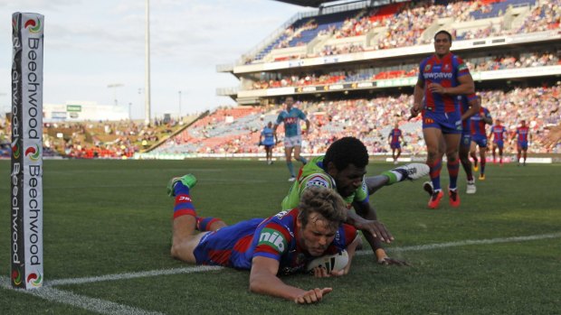 Cory Denniss has been in exceptional form for the Newcastle Knights.