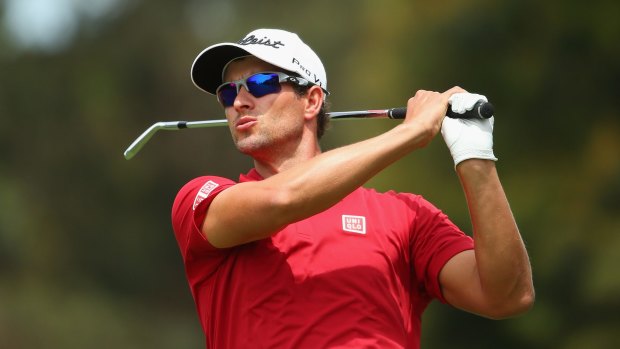 Back for more: Adam Scott is in for a challenge at The Australian this week.