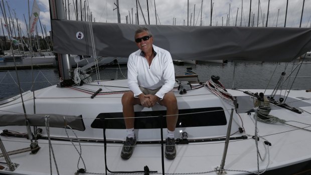 "It takes months to get aboat ready for this race": Quickpoint Azzurro skipper Shane Kearns.