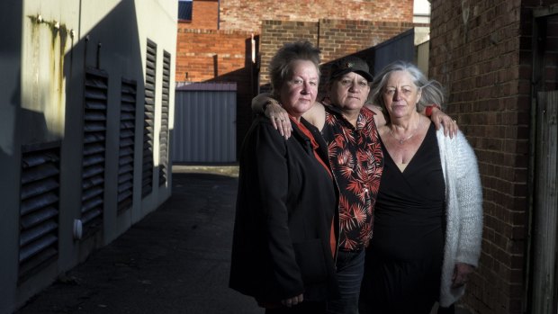 From left: Bronwyn Mohammed, Trish Dolan and Debbie McFarlane all spent time in Winlaton.