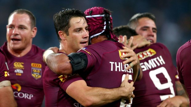 Cooper Cronk ran the show for Queensland in game one but will miss out in Melbourne due to a knee injury. 