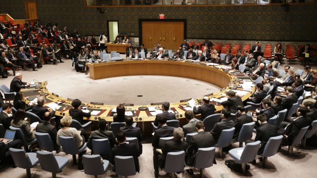 A motion in the UN Security Council calling for Israel to end its occupation of the Palestinian territories within two years failed.