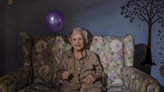 Gang-gang/News. 7th July 2015. Ellen Heath had her 105th birthday on Tuesday. She is possibly the oldest person living in Canberra.

The Canberra Times

Photo Jamila Toderas