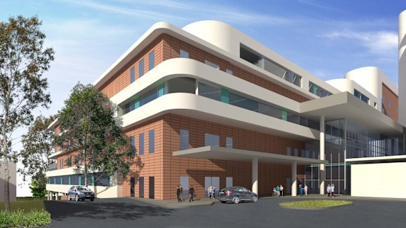 Renderings of the proposed development to Concord Hospital.