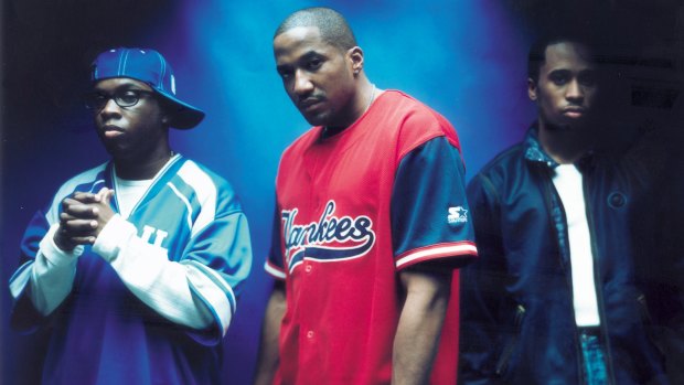 Phife Dawg (left) pictured with A Tribe Called Quest in 2010.