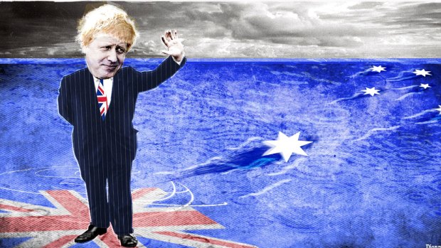 Boris Johnson misunderstood why Australia has had 26 years of uninterrupted growth.