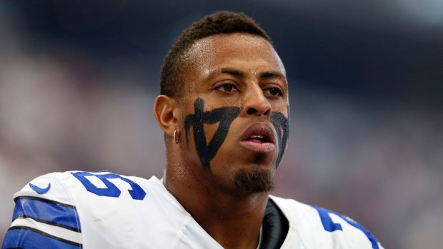 Voted out: former NFL star Greg Hardy. 