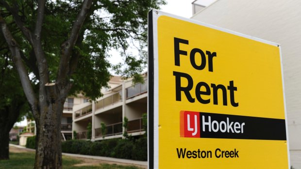 Canberra's high median incomes distort the renting picture in the national capital.