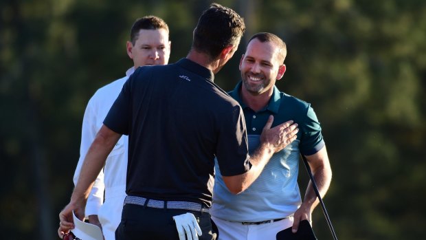 True sportsmanship: Justin Rose and and Sergio Garcia duelled with dignity.