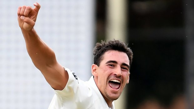 Desperate to play: Mitchell Starc has trained strongly ahead of the SCG Test on Thursday.