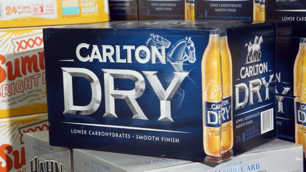 CUB is facing the recall of as many as 40,000 cases of Carlton Dry.