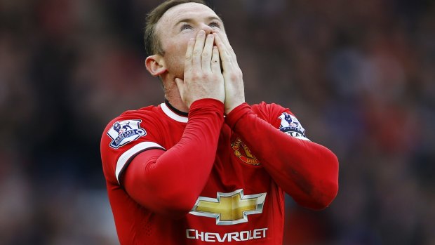 Worrying drought: Wayne Rooney has not netted since April.