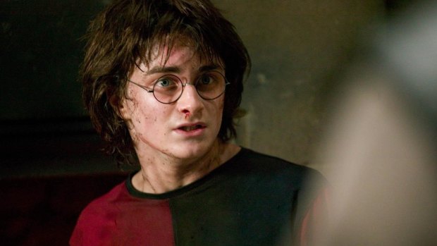 A Florida Highway Patrol trooper on the scene said that a Harry Potter movie was showing on the DVD player.