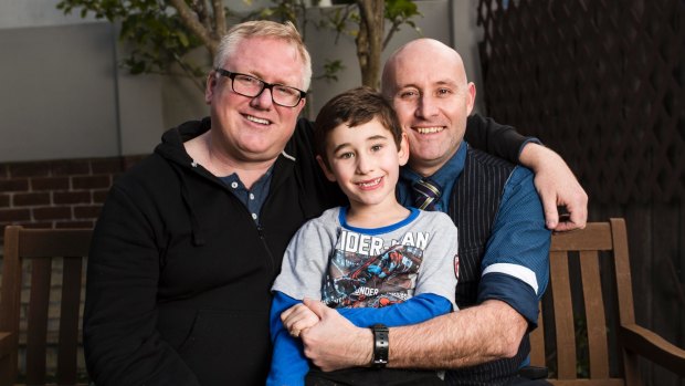 Trailblazers: Dale and Jamie Todling with their son Malachy. 