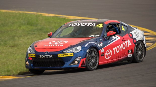 Our man Foges puts the racing version of the Toyota 86 through its paces. 