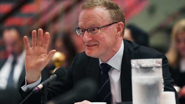 Reserve Bank governor Philip Lowe described the apparent global race to bottom on company taxes as "regrettable".