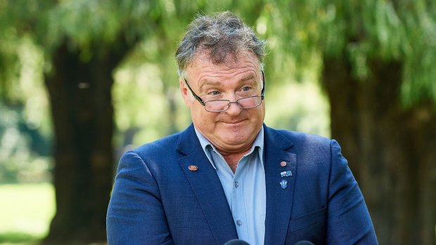 One Nation senator and constitutional law fantasist Rod Culleton.
