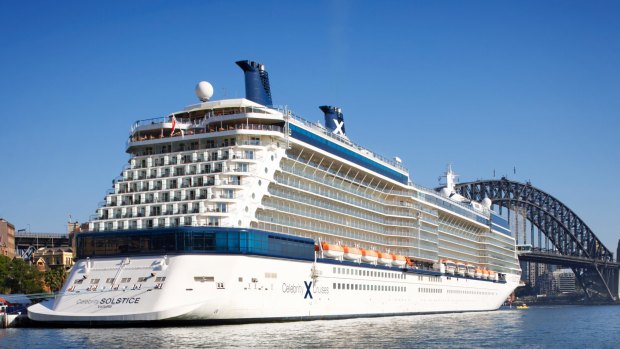 Celebrity Solstice will arrive in Sydney again on October 8.