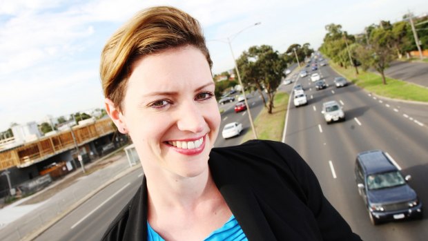 Pre-selection candidate for the state seat of Footscray, Katie Hall.