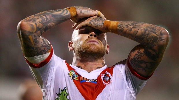 Freeing up some cash: Josh Dugan is moving to Cronulla.