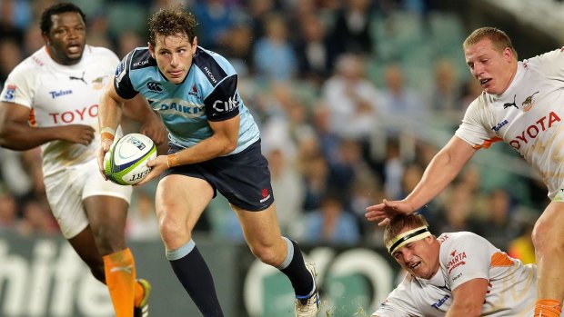 In the clear: Tahs No.10 Bernard Foley will return after a series of late withdrawals.
