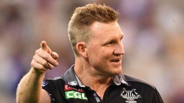 This way: Buckley is happy with the Pies' direction. 