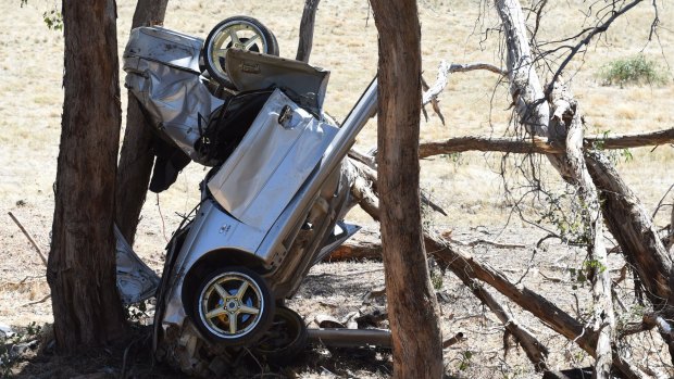 Four young men died in this crash at Pyalong.