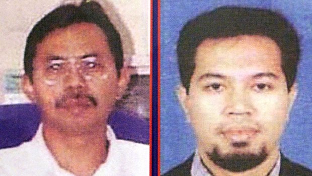 Jemaah Islamiyah militants Azahari bin Husin, left, and Noordin Mohamed Top.