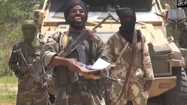  Boko Haram seen in a video the group released in July. 